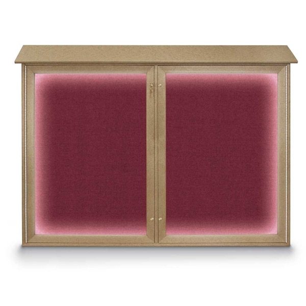 Open Faced Traditional Corkboard, 72x48"